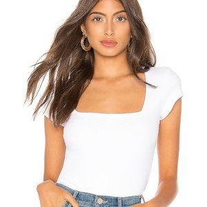 Free People Square Eyes Bodysuit XS